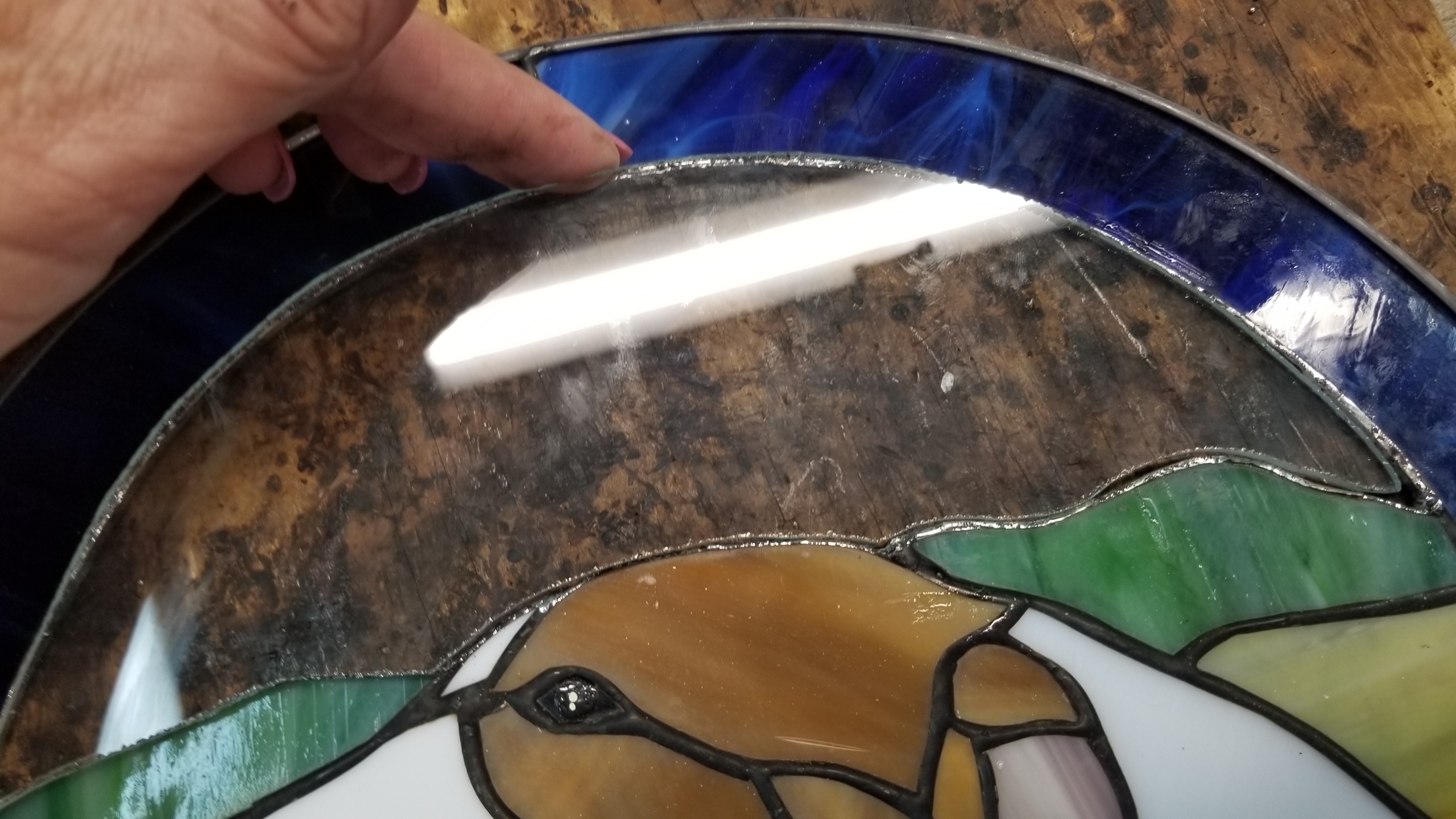 How To Solder For A Stained Glass Repair